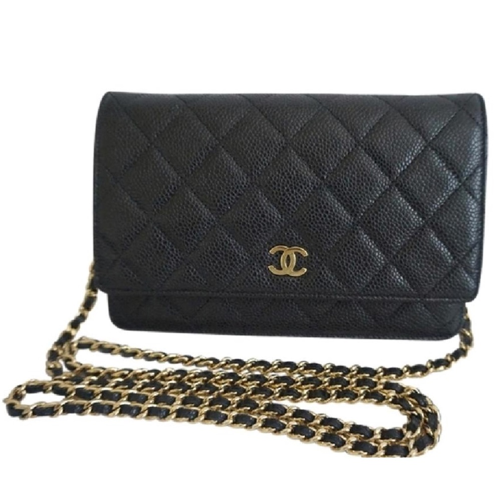 CHANEL Wallet on Chain Classic with Gold Hardware